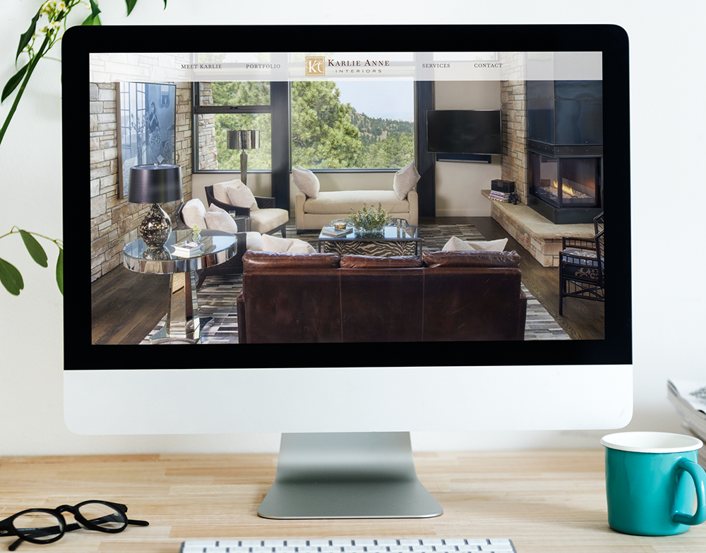 Karlie Ann Interiors - Website Design
